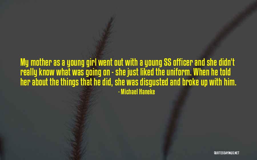 Just Disgusted Quotes By Michael Haneke Just Disgusted Quotes By Michael Haneke
