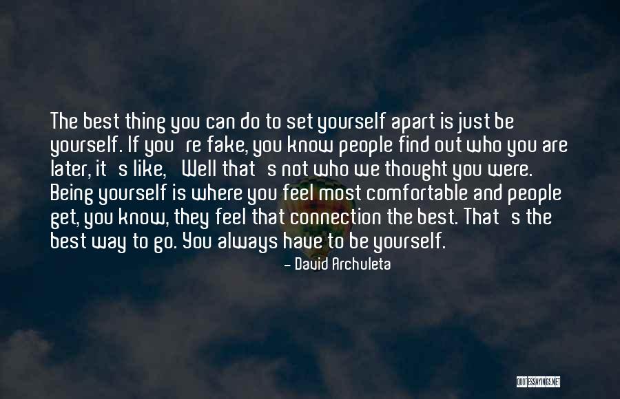 Just Do Yourself Quotes By David Archuleta