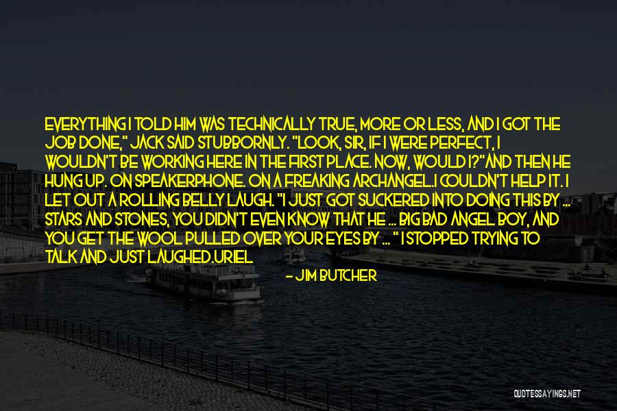 Just Doing Your Job Quotes By Jim Butcher