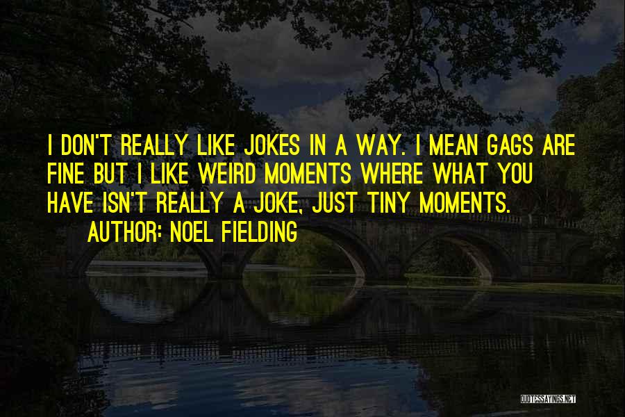 Just For Gags Quotes By Noel Fielding