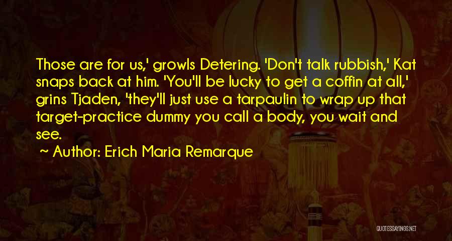 Just For Grins Quotes By Erich Maria Remarque