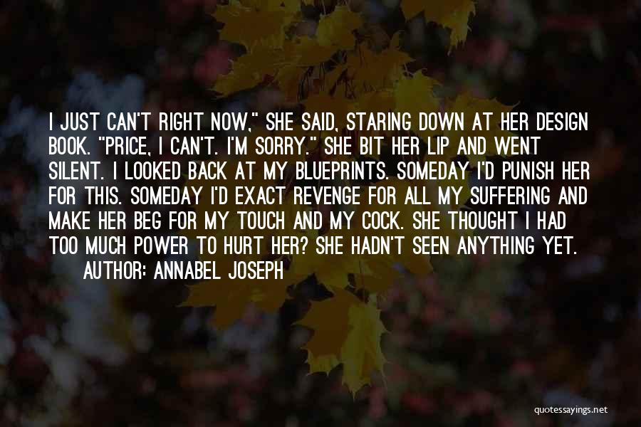 Just For Now Book Quotes By Annabel Joseph