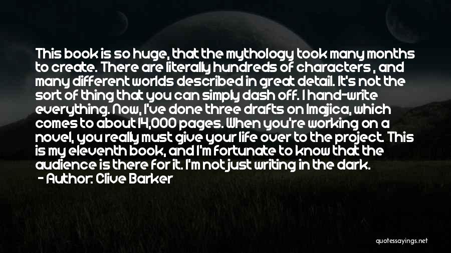 Just For Now Book Quotes By Clive Barker