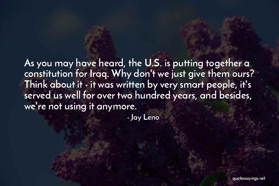 Just For U Quotes By Jay Leno Just For U Quotes By Jay Leno