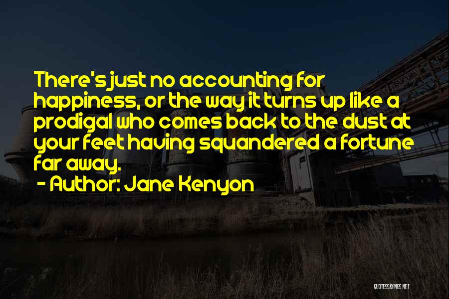 Just For Your Happiness Quotes By Jane Kenyon