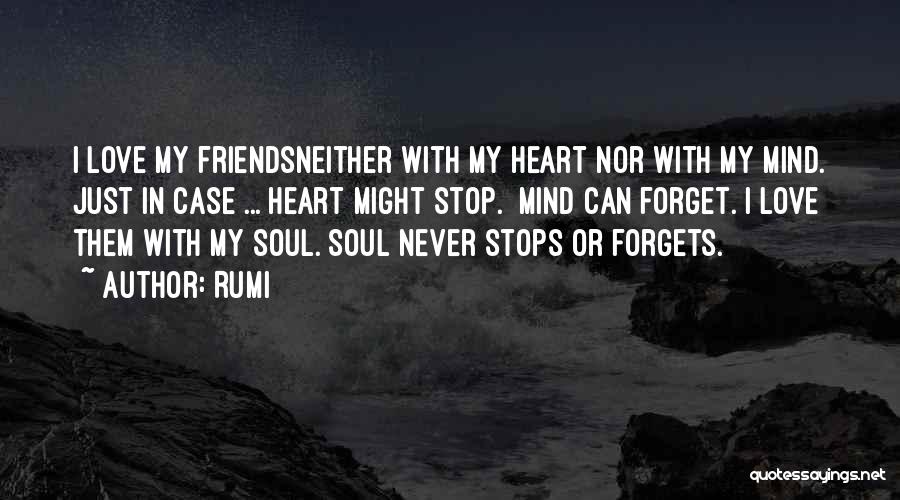 Just Friends Love Quotes By Rumi