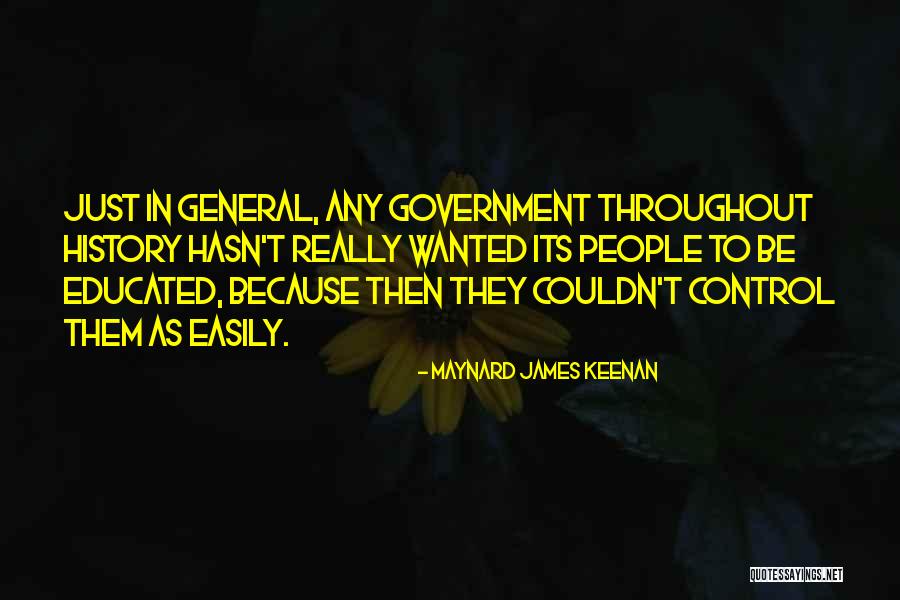 Just General Quotes By Maynard James Keenan