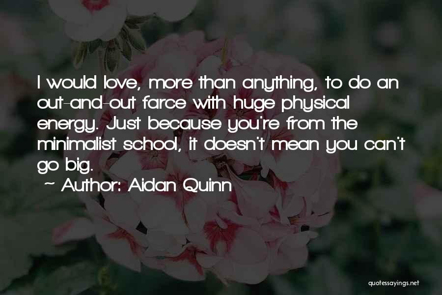 Just Go With It Love Quotes By Aidan Quinn
