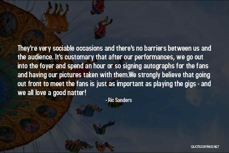 Just Go With It Love Quotes By Ric Sanders Just Go With It Love Quotes By Ric Sanders