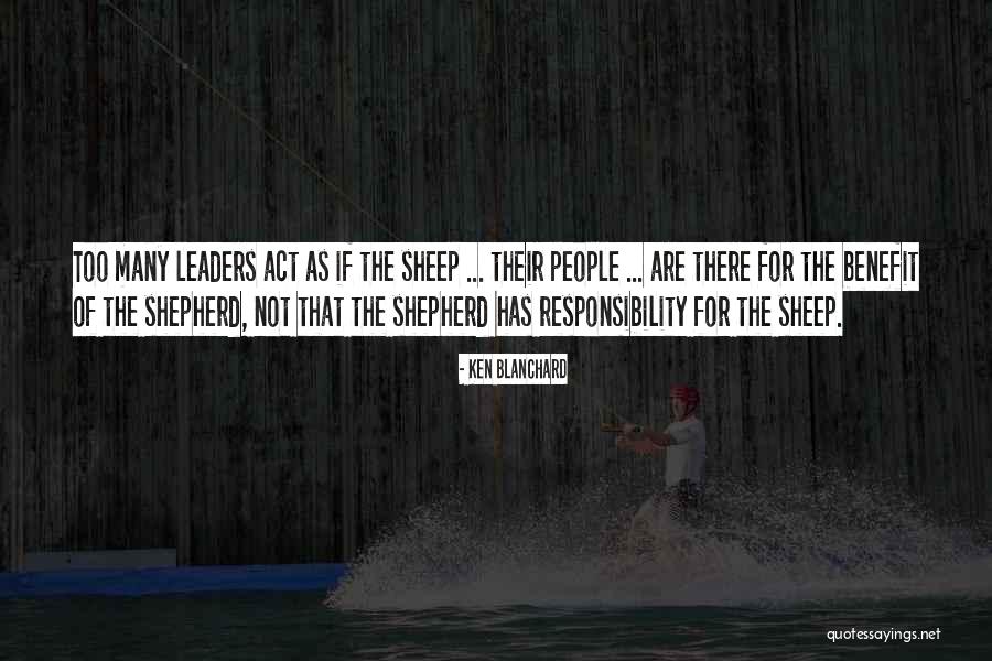 Just Go With It Sheep Quotes By Ken Blanchard Just Go With It Sheep Quotes By Ken Blanchard