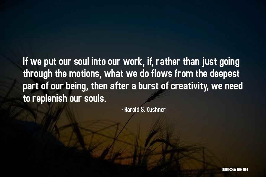 Just Going Through The Motions Quotes By Harold S. Kushner Just Going Through The Motions Quotes By Harold S. Kushner
