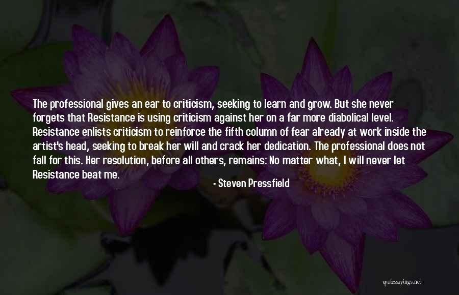 Just Grow Up Already Quotes By Steven Pressfield