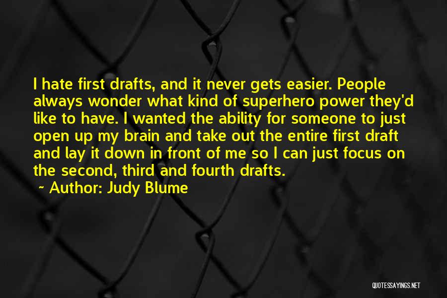 Just Hate Me Quotes By Judy Blume