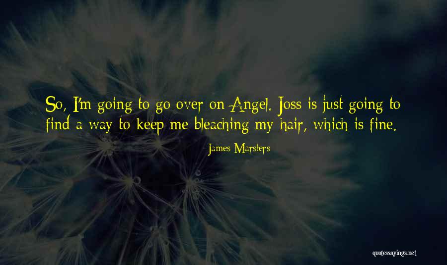 Just Keep Going Quotes By James Marsters