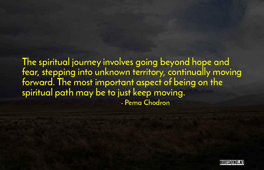 Just Keep Going Quotes By Pema Chodron