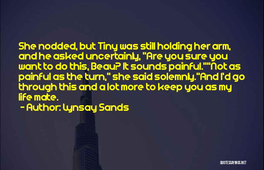 Just Keep Holding On Quotes By Lynsay Sands