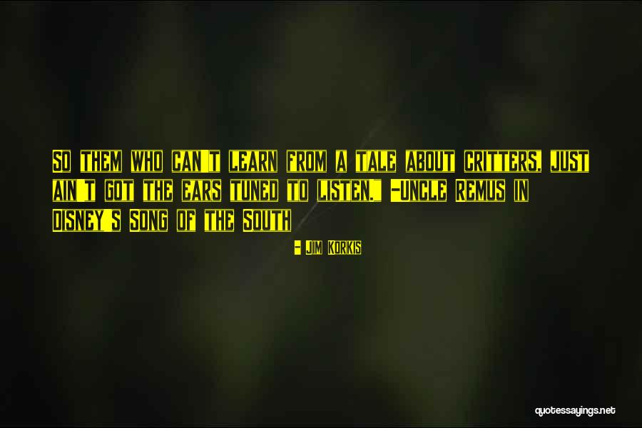 Just Listen Song Quotes By Jim Korkis Just Listen Song Quotes By Jim Korkis