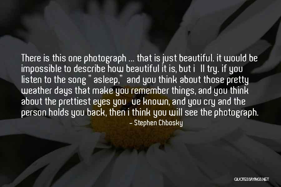 Just Listen Song Quotes By Stephen Chbosky Just Listen Song Quotes By Stephen Chbosky