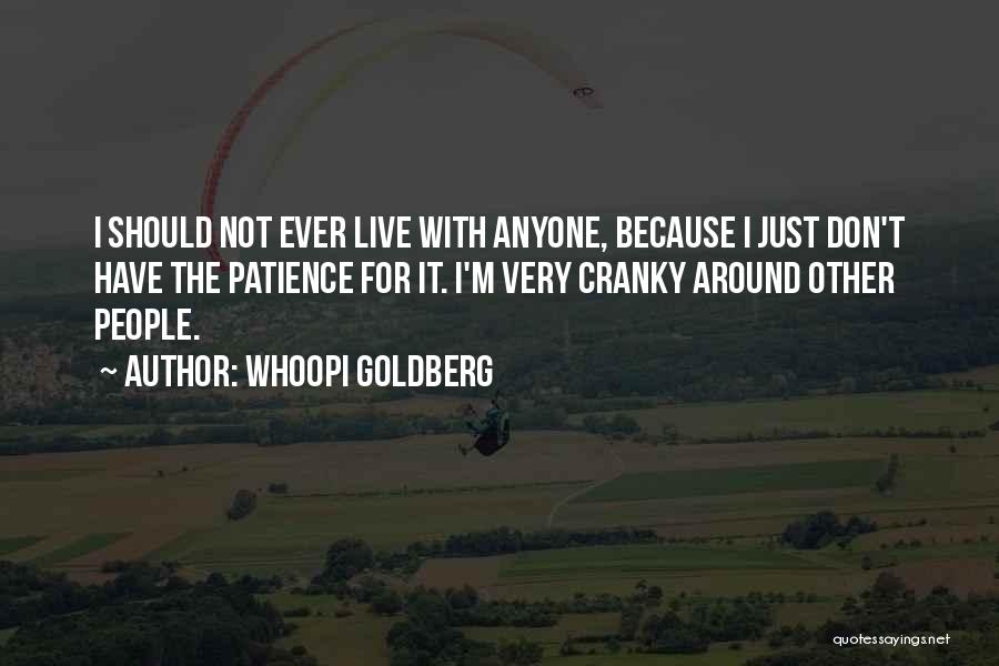 Just Live It Quotes By Whoopi Goldberg