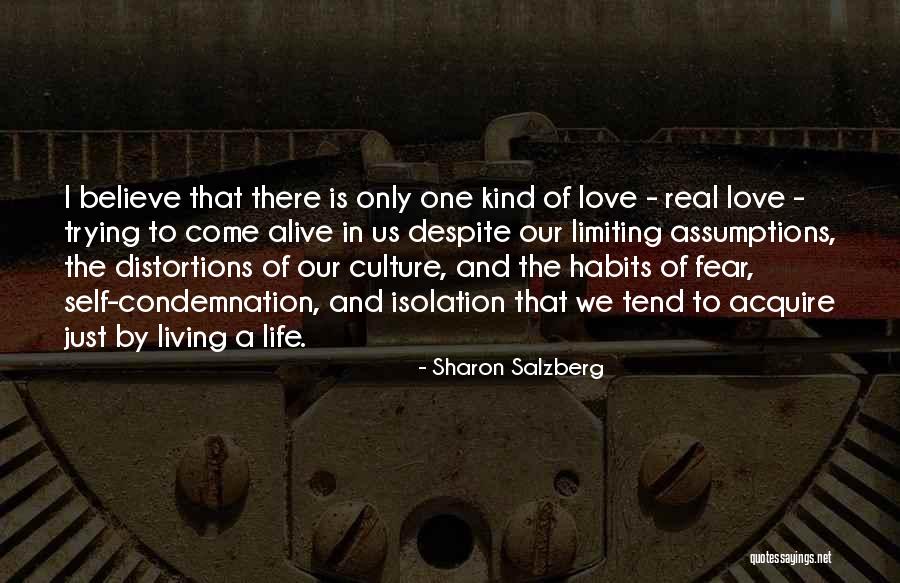 Just Living Life Quotes By Sharon Salzberg