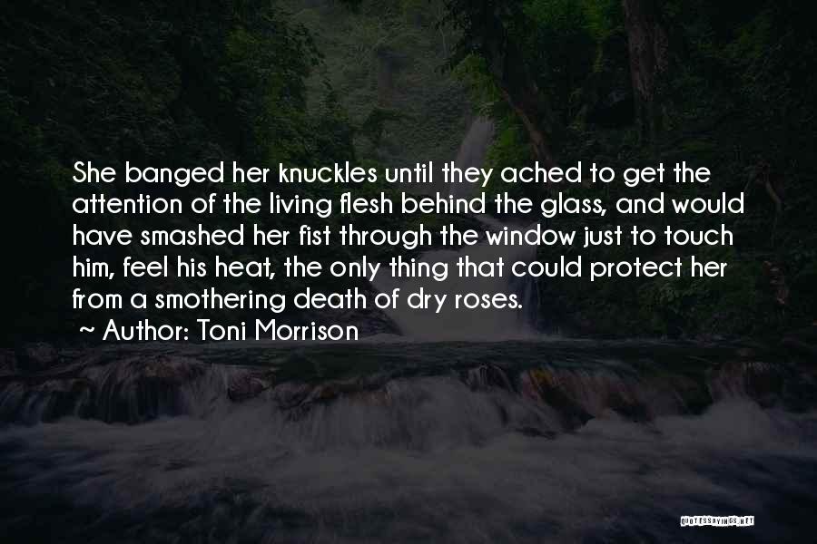 Just Living Quotes By Toni Morrison