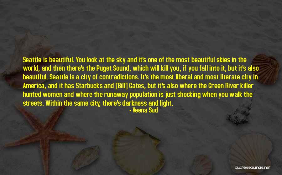 Just Look At The Sky Quotes By Veena Sud