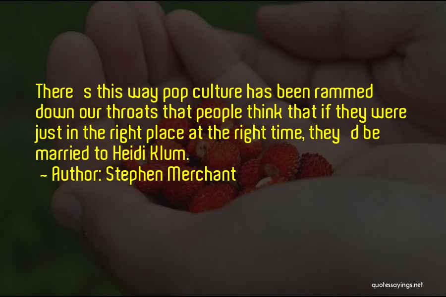 Just Married Quotes By Stephen Merchant