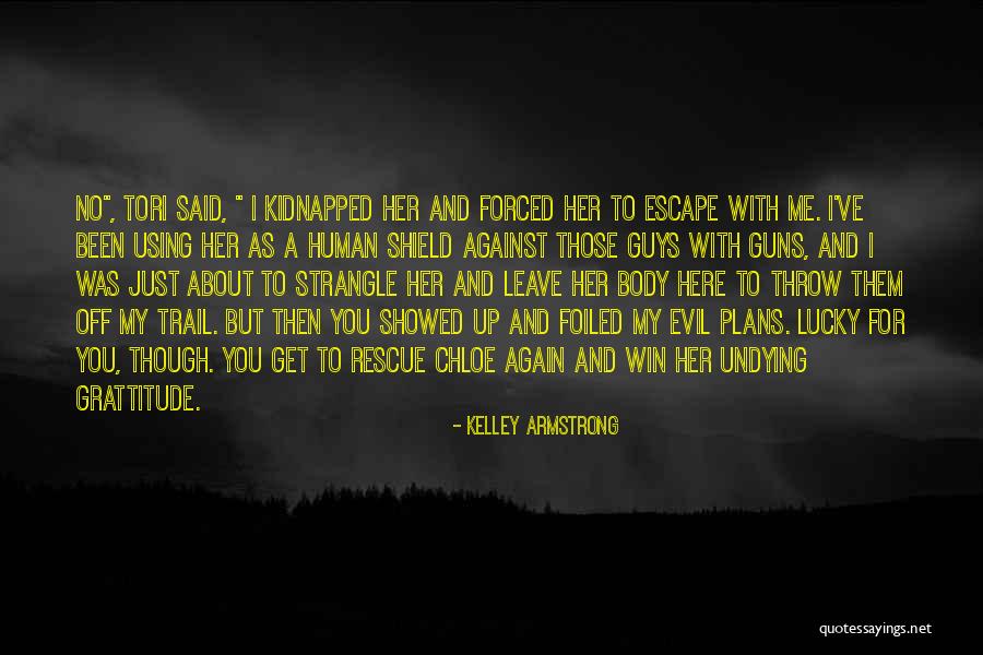 Just Me And Her Quotes By Kelley Armstrong