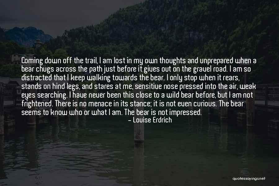 Just Me And My Thoughts Quotes By Louise Erdrich Just Me And My Thoughts Quotes By Louise Erdrich