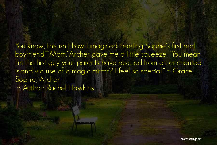 Just Meeting A Guy Quotes By Rachel Hawkins