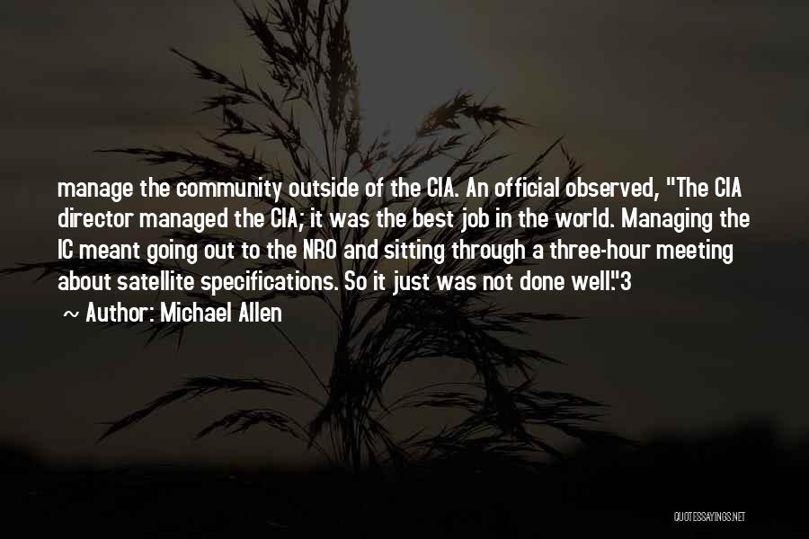 Just Meeting Quotes By Michael Allen Just Meeting Quotes By Michael Allen