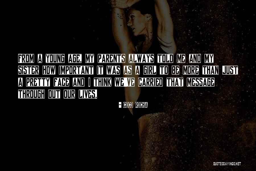 Just Message Me Quotes By Coco Rocha Just Message Me Quotes By Coco Rocha