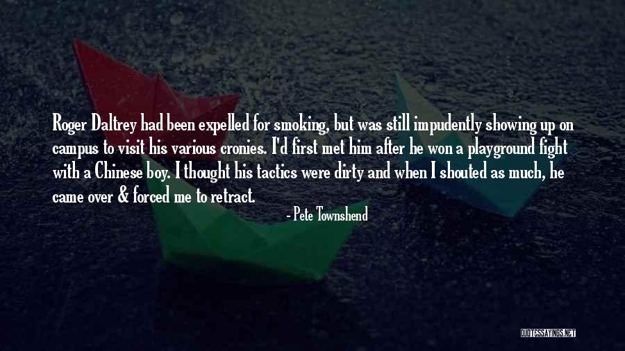 Just Met A Boy Quotes By Pete Townshend Just Met A Boy Quotes By Pete Townshend