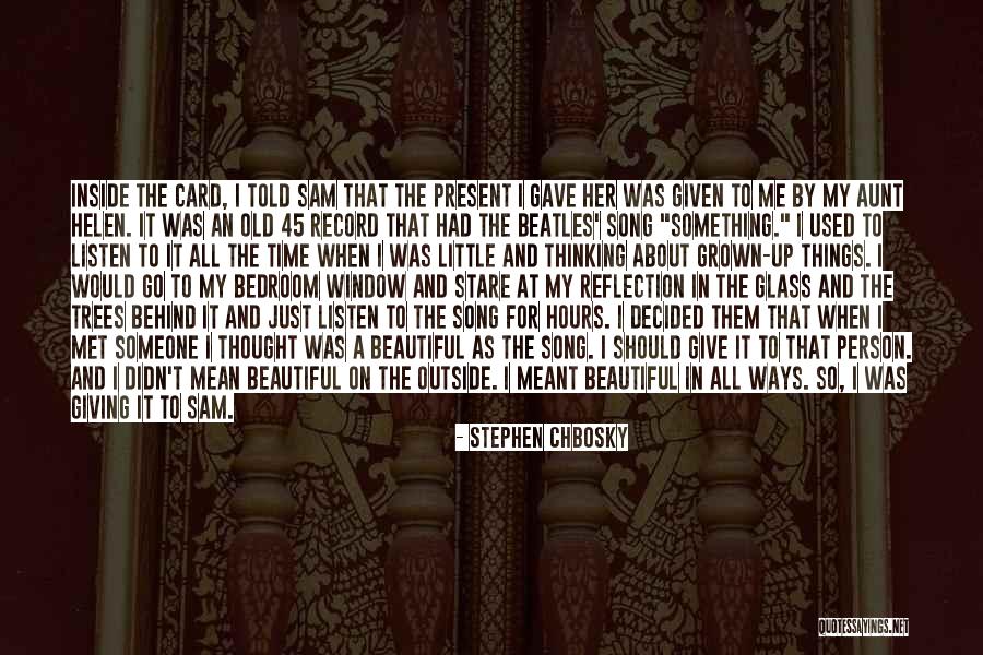 Just Met Quotes By Stephen Chbosky Just Met Quotes By Stephen Chbosky