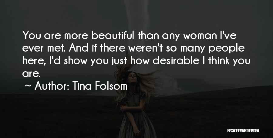 Just Met Quotes By Tina Folsom