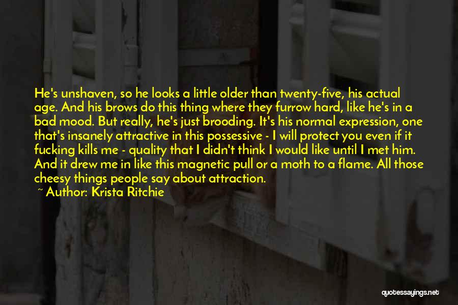 Just Met You And I Like You Quotes By Krista Ritchie