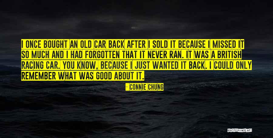 Just Missed You Quotes By Connie Chung