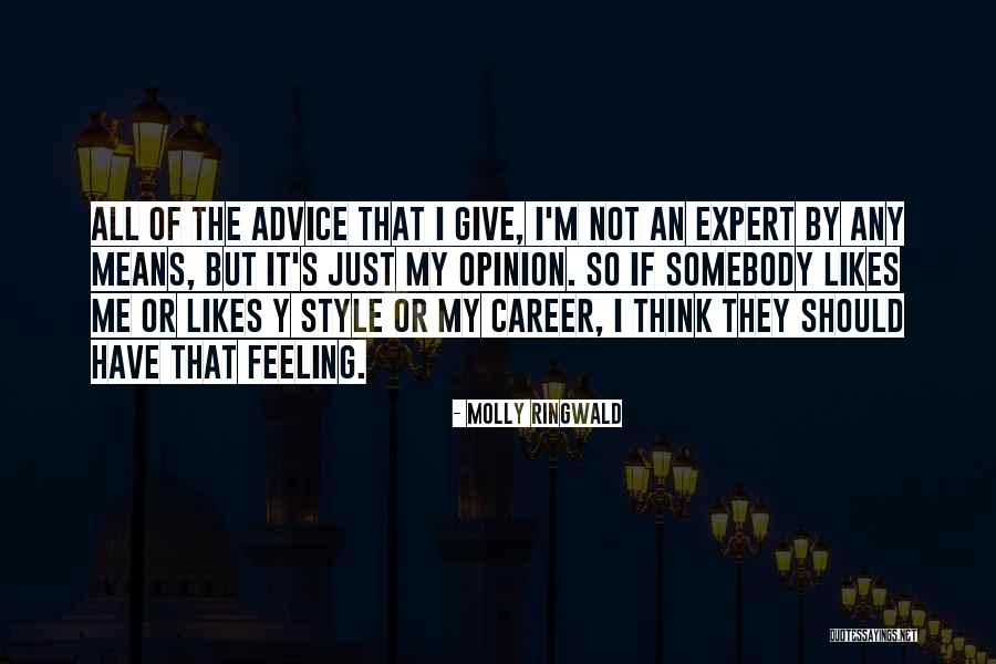 Just My Style Quotes By Molly Ringwald