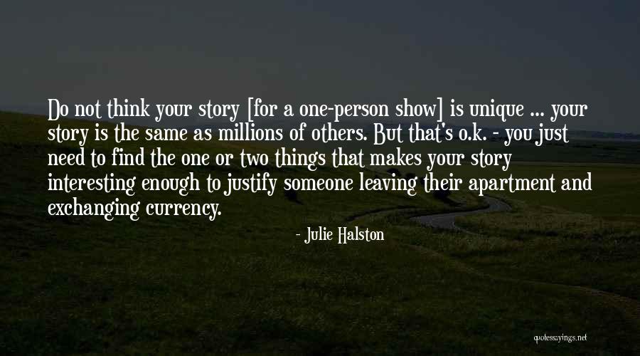 Just Not Enough Quotes By Julie Halston