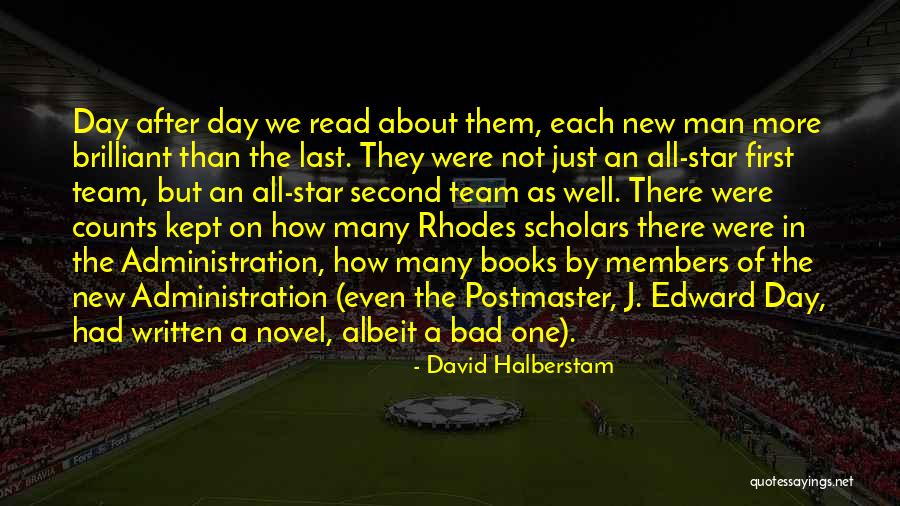 Just One Bad Day Quotes By David Halberstam Just One Bad Day Quotes By David Halberstam
