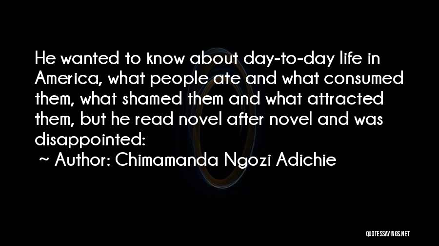 Just One Day Novel Quotes By Chimamanda Ngozi Adichie