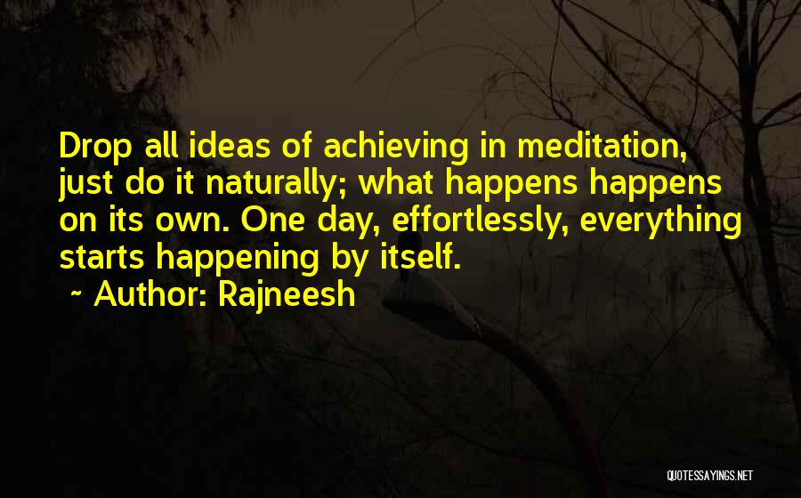 Just One Drop Quotes By Rajneesh