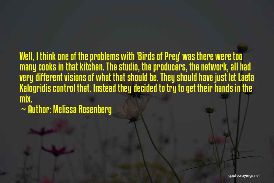 Just One Of Many Quotes By Melissa Rosenberg