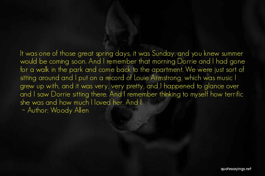 Just One Of Those Days Quotes By Woody Allen