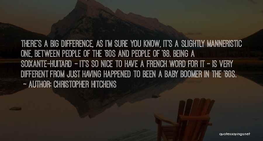 Just One Word From You Quotes By Christopher Hitchens