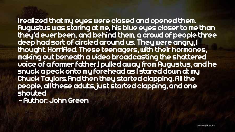 Just Peck Quotes By John Green