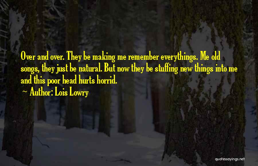 Just Remember Me Quotes By Lois Lowry