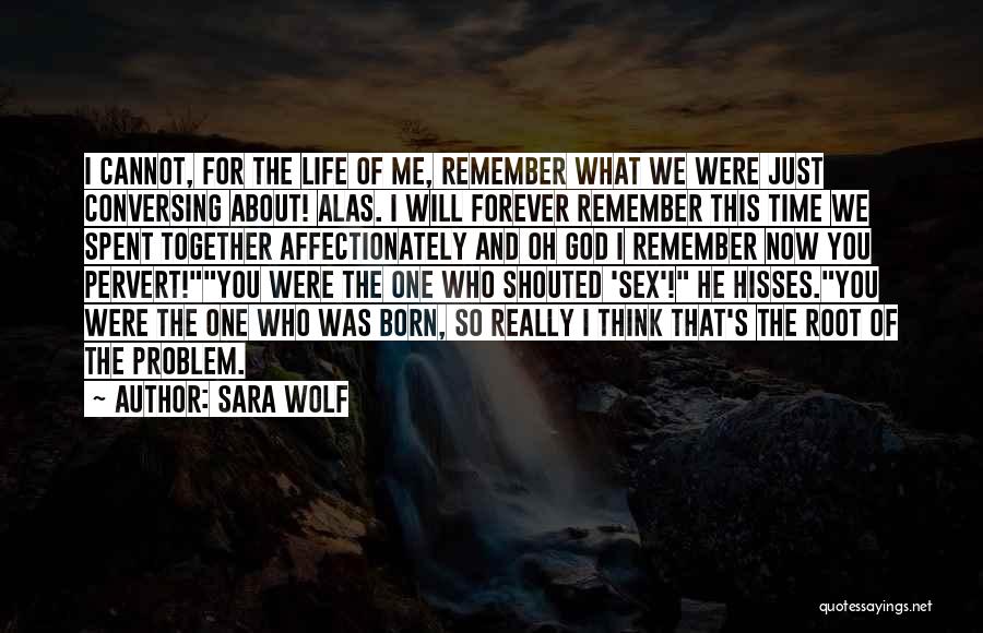 Just Remember Me Quotes By Sara Wolf