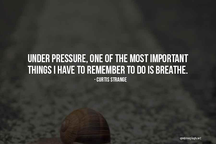 Just Remember To Breathe Quotes By Curtis Strange Just Remember To Breathe Quotes By Curtis Strange