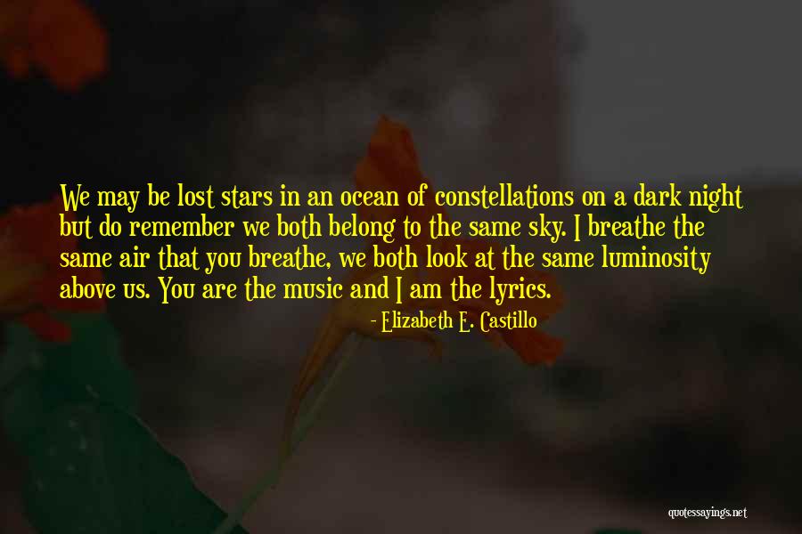 Just Remember To Breathe Quotes By Elizabeth E. Castillo